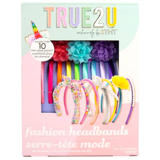 8 Pack: True2U Fashion Headbands Activity Set